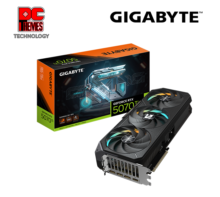 GIGABYTE GeForce RTX™ 5070 Ti GAMING OC 16G Graphics Card